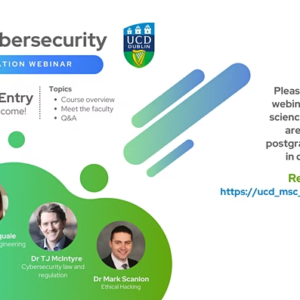 UCD MSc Cybersecurity