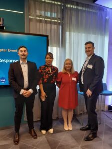 Cyber Ireland’s Dublin Chapter meet for a focused, in-person discussion on the evolving landscape of cybersecurity regulation, KPMG, Dublin.