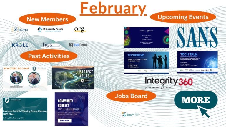 Cyber Ireland February Newsletter 2026