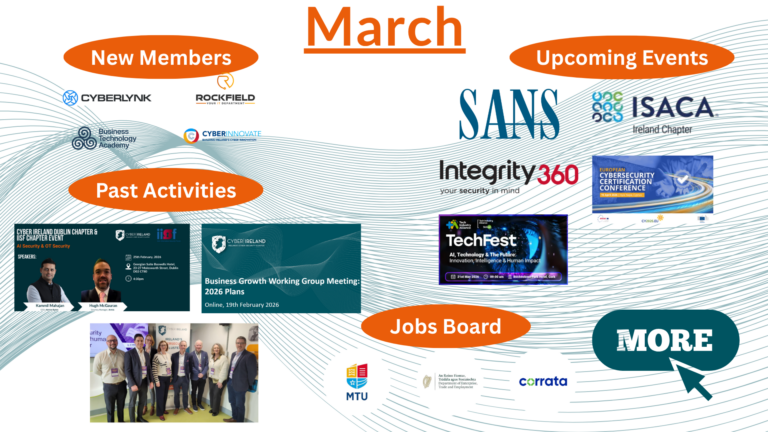 Cyber Ireland March Newsletter