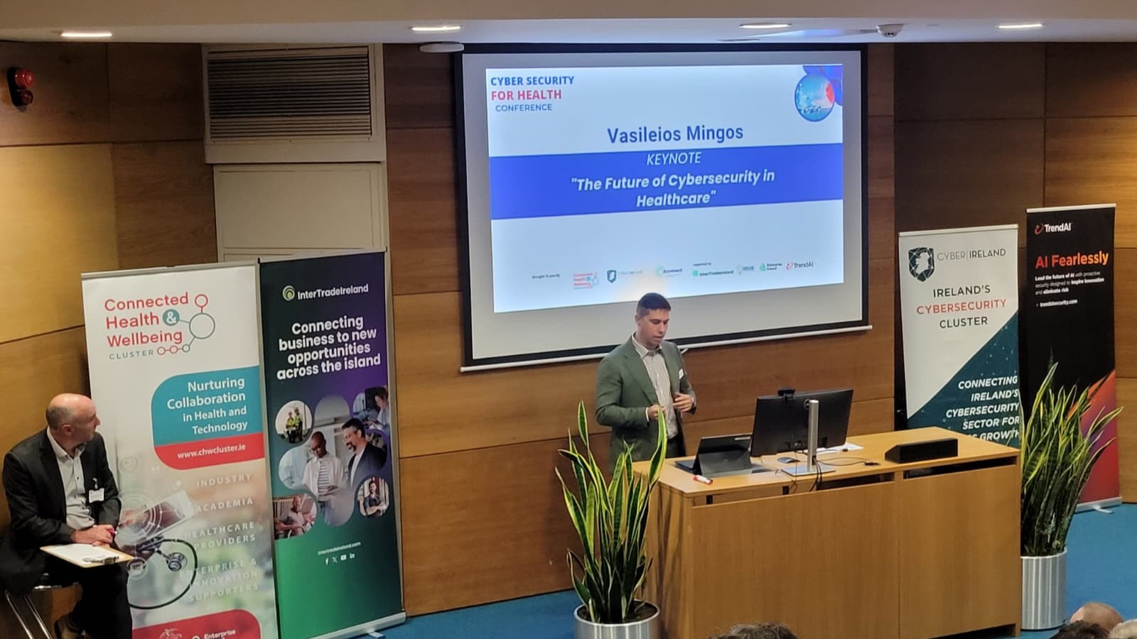 Vasileos Mingos Cyberhealth conference
